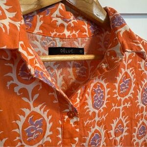 Deluc Crane Printed Dress